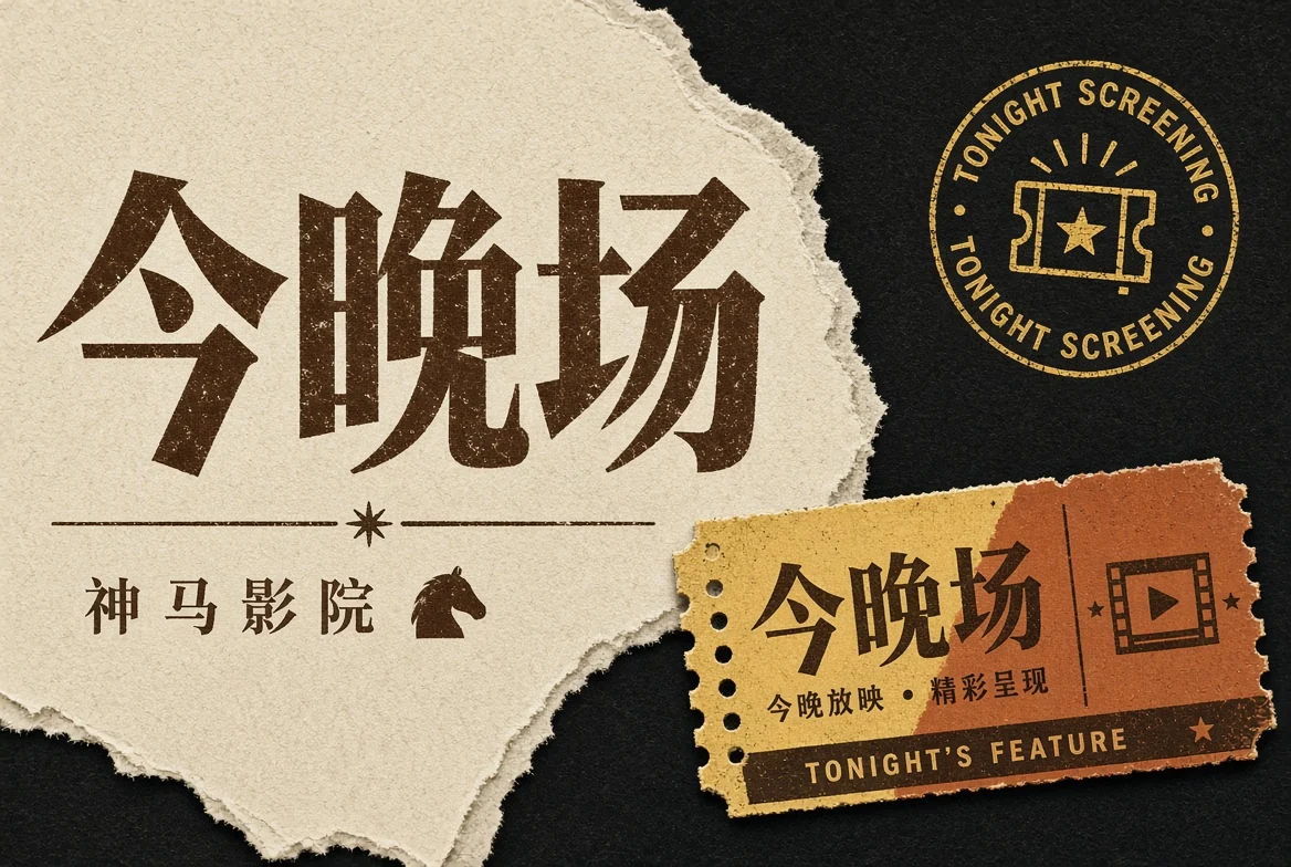 今晚场内容